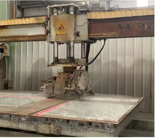 Monoblock Infrared Automatic CNC Stone Cutting Machine Bridge Saw Chamfering in Canada