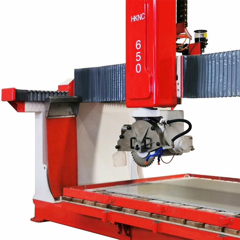 Bcmc Bcnc 650 Bridge Saw 5 Axis Interpolated Bridge Cutting Machine for Granite Marble Stone Processing