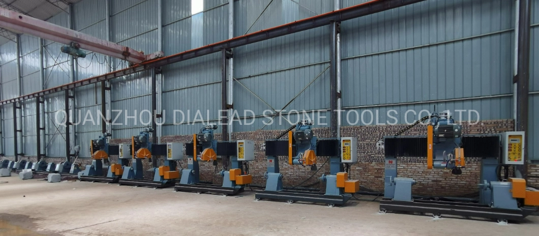 Dialead Factory Supplies Stone Cutting Machines Balustrade Baluster Railing Vase Shaping Profiling Machine